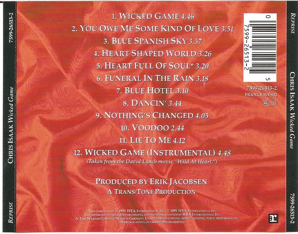 Chris Isaak - Wicked Game (CD, Comp) - Image 2