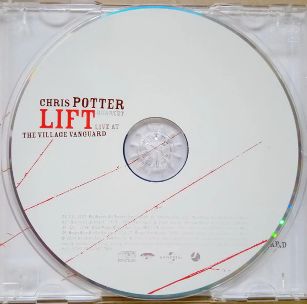 Chris Potter Quartet* - Lift - Live At The Village Vanguard (CD, Album) - Image 4
