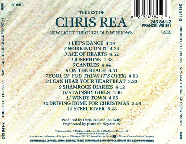 Chris Rea - New Light Through Old Windows (The Best Of Chris Rea) (CD, Comp) - Image 2