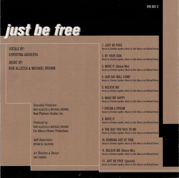 Christina Aguilera - Just Be Free (CD, Album, RP) - Image 4