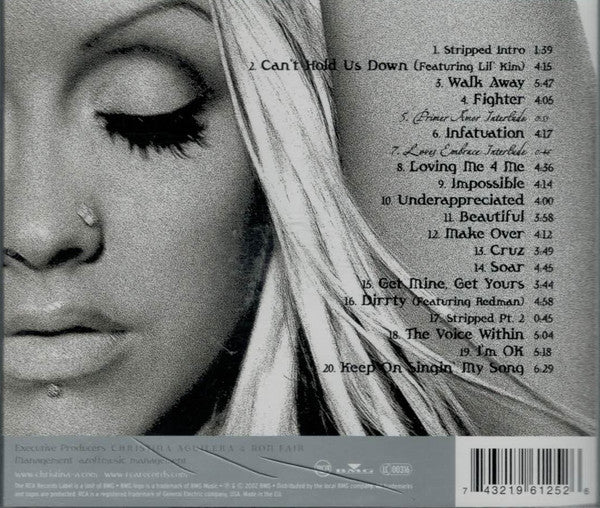Christina Aguilera - Stripped (CD, Album) - Image 2