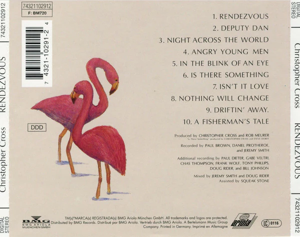 Christopher Cross - Rendezvous (CD, Album) - Image 2