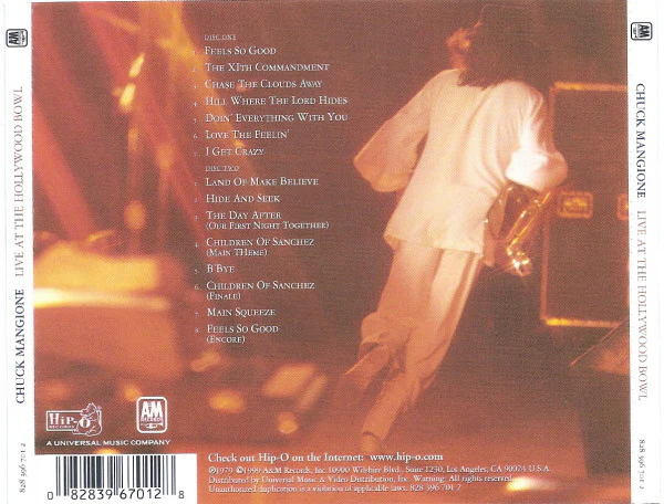 Chuck Mangione - Live At The Hollywood Bowl (An Evening Of Magic) (2xCD, RE) - Image 2