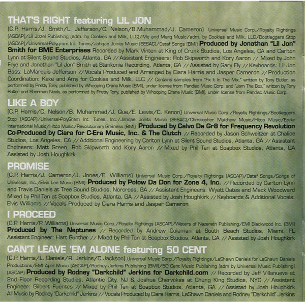 Ciara  - The Evolution (CD, Album) - Image 2