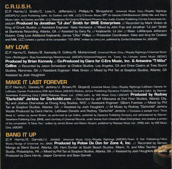 Ciara  - The Evolution (CD, Album) - Image 4
