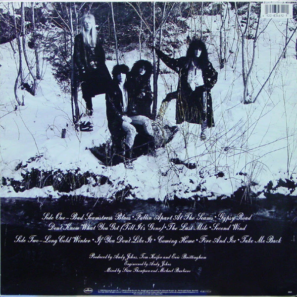 Cinderella (3) - Long Cold Winter (LP, Album, Hub) - Image 2