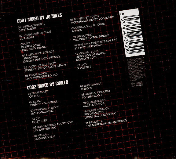 Cirillo & Jo Mills - Sorry! We Are Circoloco / DC 10 - The Album (2xCD, Mixed) - Image 2