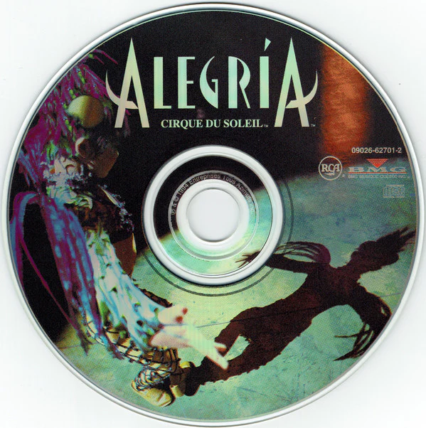Cirque Du Soleil - Alegría (CD, Album) - Image 3