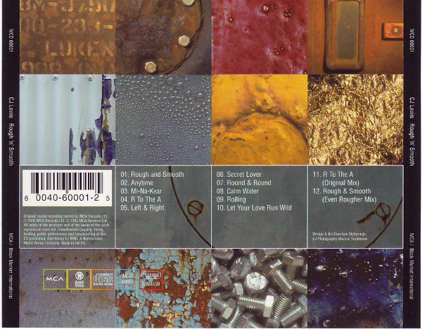 CJ Lewis - Rough 'n' Smooth (CD, Album) - Image 2