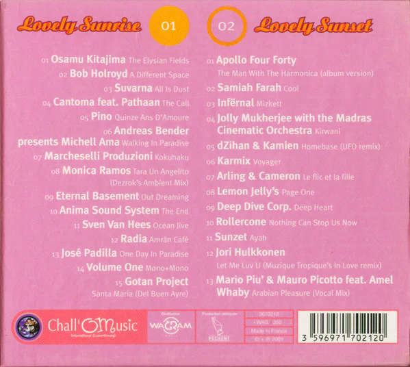 Claude Challe - Sun  (2xCD, Comp, P/Mixed) - Image 2