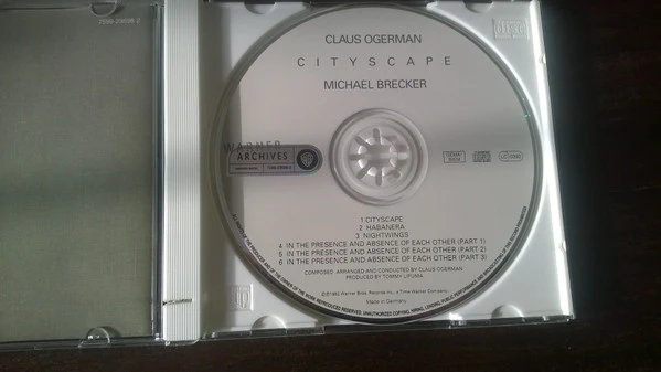 Claus Ogerman / Michael Brecker - Cityscape (CD, Album, RE) - Image 3