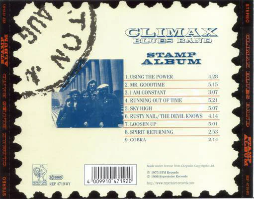 Climax Blues Band - Stamp Album (CD, Album) - Image 2