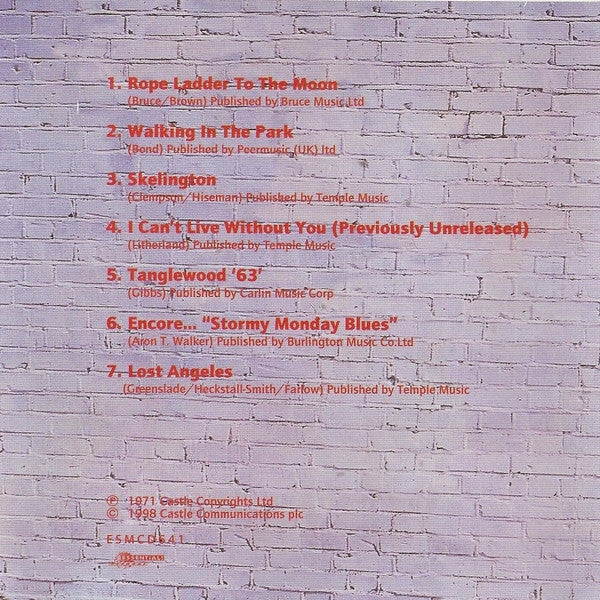 Colosseum - Colosseum Live (CD, Album, RE, RM) - Image 3