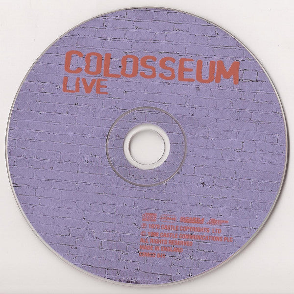 Colosseum - Colosseum Live (CD, Album, RE, RM) - Image 4
