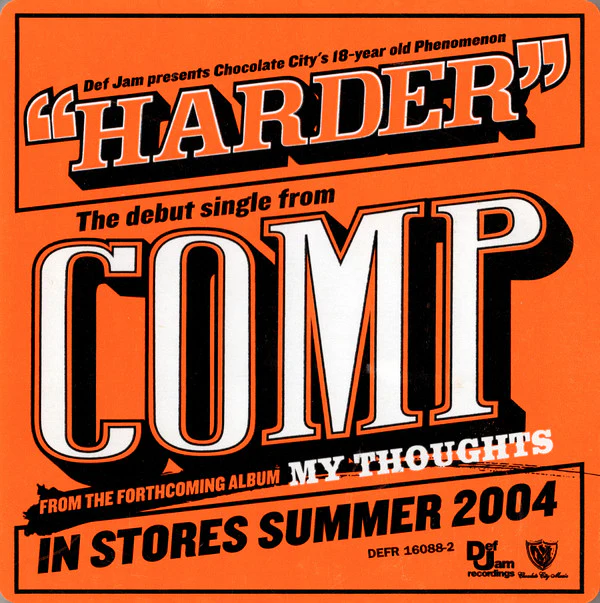 Comp - Harder (CD, Single, Promo)