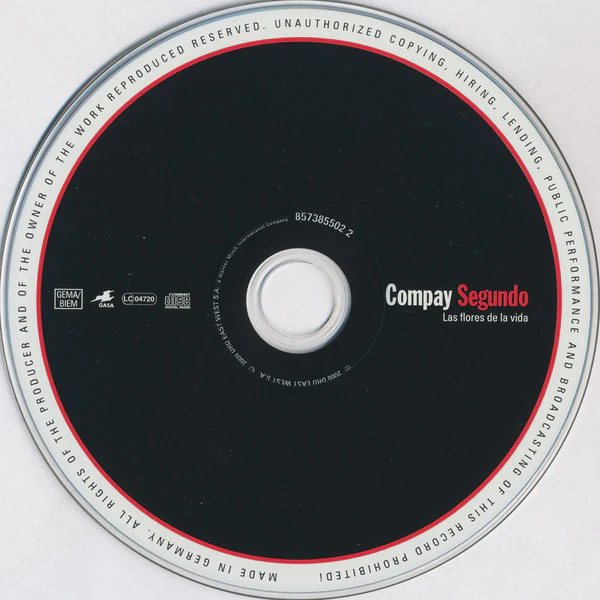 Compay Segundo - Las Flores De La Vida (CD, Album) - Image 3