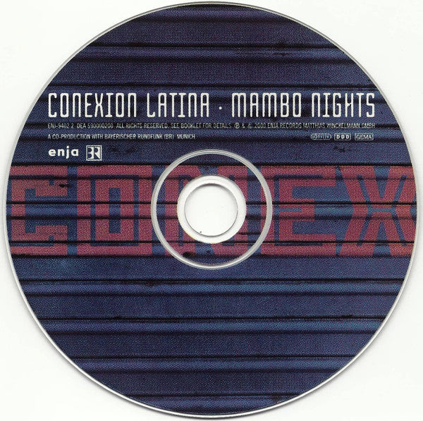 Conexion Latina - Mambo Nights (CD, Album) - Image 3