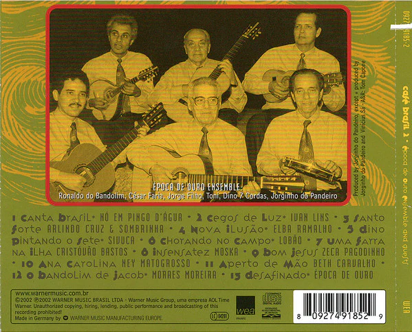 Conjunto Época de Ouro E Convidados* - Café Brasil 2 (CD, Album) - Image 2