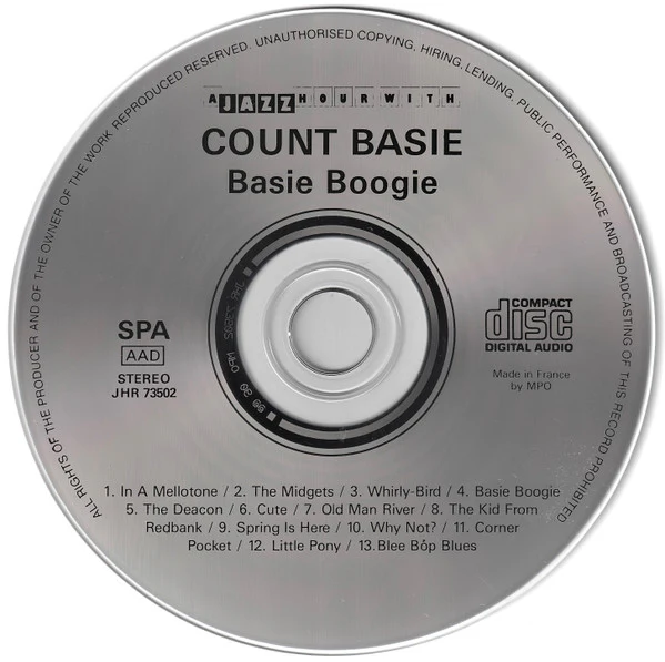 Count Basie - Basie Boogie (CD, Comp) - Image 3