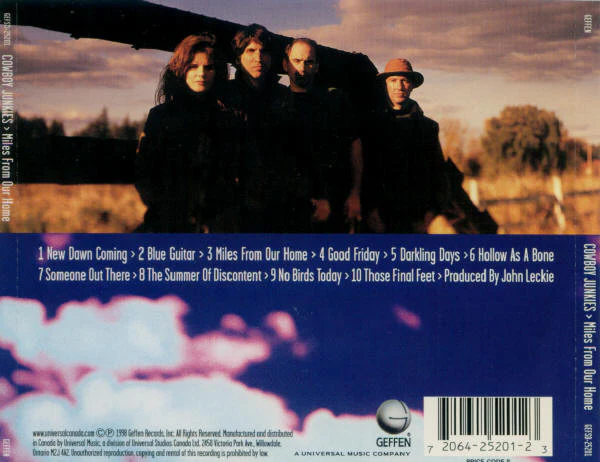 Cowboy Junkies - Miles From Our Home (CD, Album) - Image 2