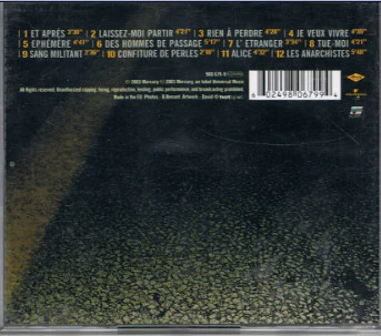 Cox (3) - Rien À Perdre (CD, Album) - Image 2