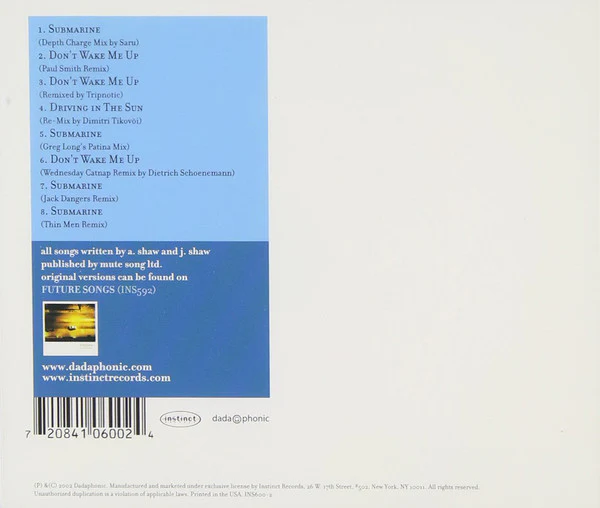 Cranes - Submarine (CD, Maxi) - Image 2