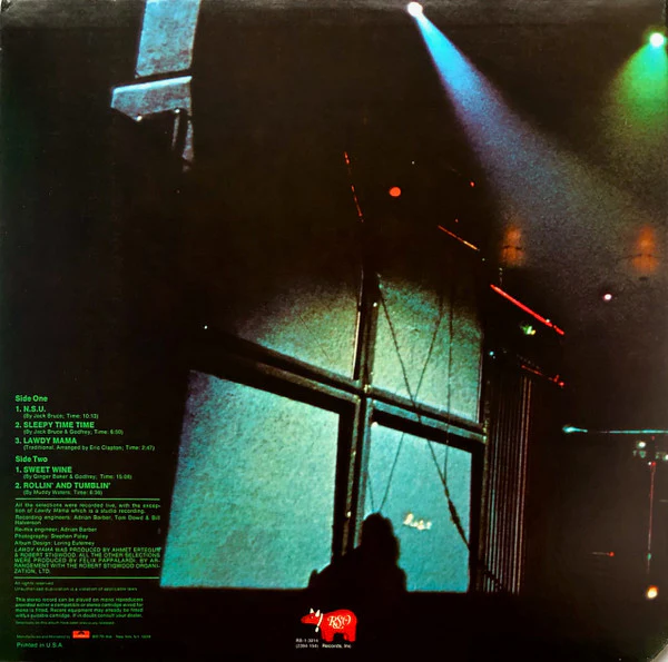 Cream  - Live Cream (LP, Album, RE) - Image 2