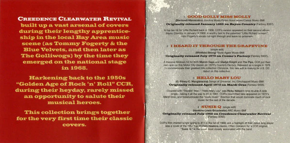 Creedence Clearwater Revival - Covers The Classics (CD, Comp) - Image 4