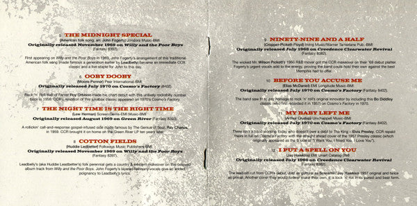 Creedence Clearwater Revival - Covers The Classics (CD, Comp) - Image 5