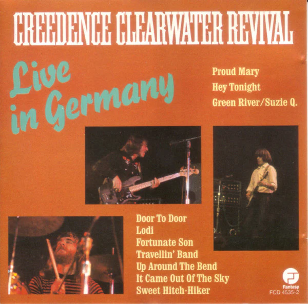 Creedence Clearwater Revival - Live In Germany (CD, Album, RE)