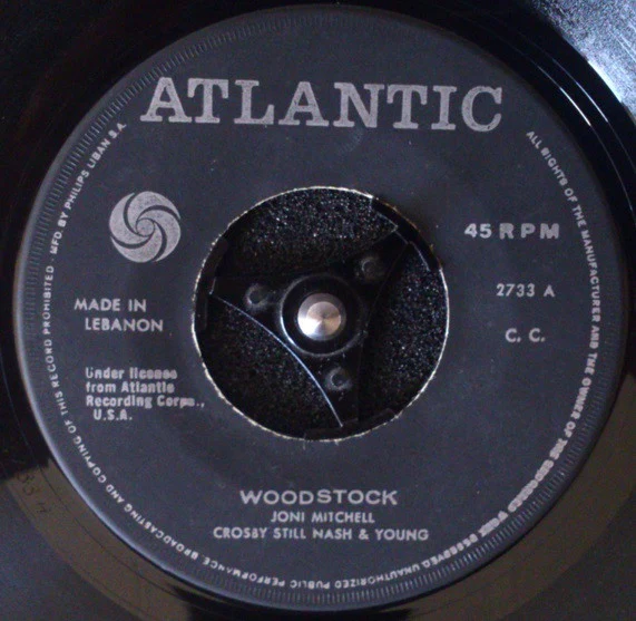 Crosby, Stills, Nash & Young - Woodstock / Helpless (7", Single)