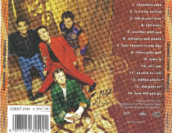 Crowded House - Woodface (CD, Album, RE) - Image 2