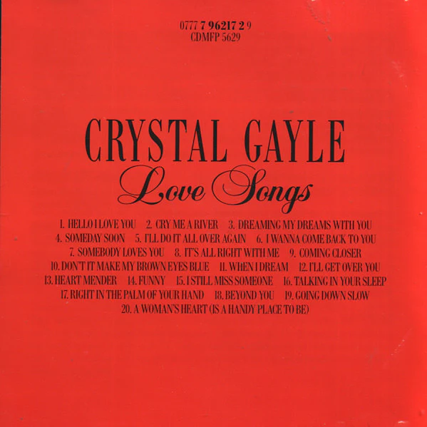 Crystal Gayle - Love Songs (CD, Comp) - Image 3