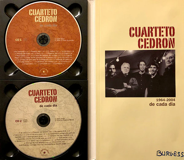 Cuarteto Cedron - 1964 - 2004 De Cada Dia (2xCD, Comp, Lon) - Image 4
