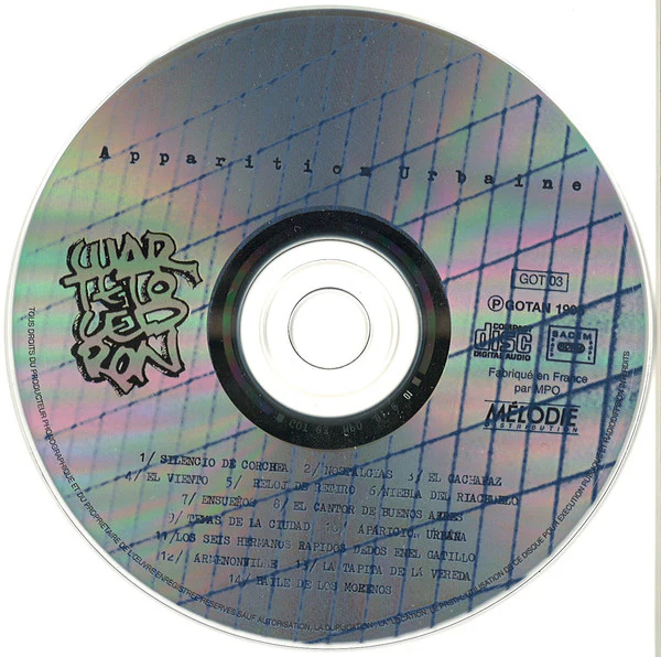 Cuarteto Cedron - Apparition Urbaine (CD) - Image 3