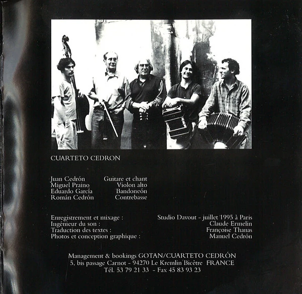 Cuarteto Cedron - Apparition Urbaine (CD) - Image 5