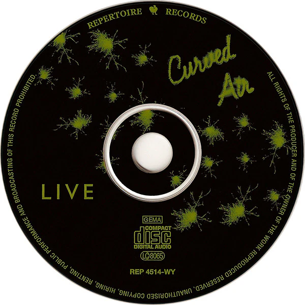 Curved Air - Live (CD, Album, RE) - Image 3