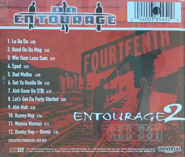 Da Entourage - Entourage 2 (Clean) (CD, Album) - Image 2