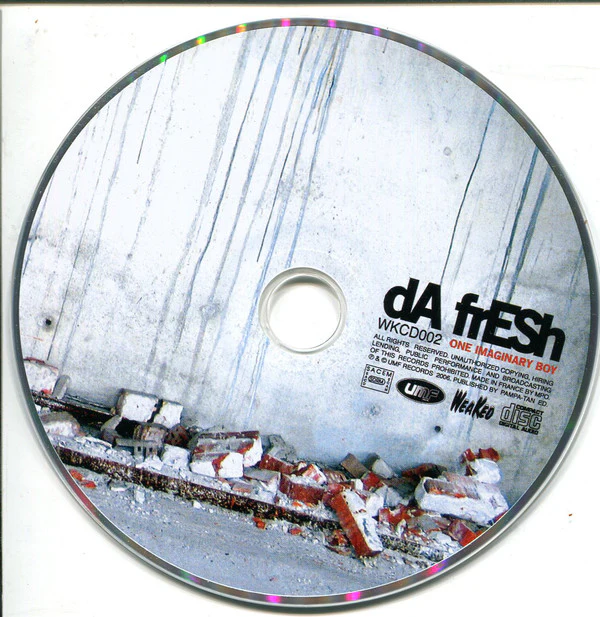 dA frESh - One Imaginary Boy (CD, Album) - Image 3