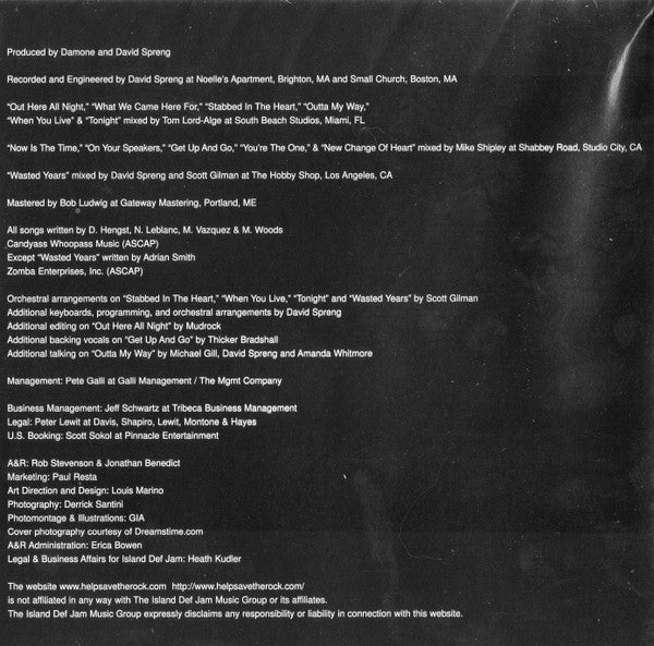 Damone (4) - Out Here All Night (CD, Album) - Image 4