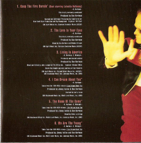 Dan Hartman - Keep The Fire Burnin' (CD, Album) - Image 5