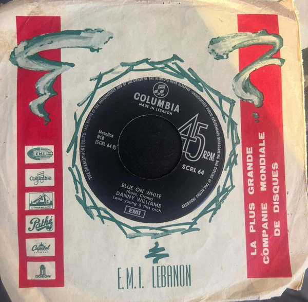 Danny Williams - Don't Just Stand There / Blue on white (7", Single) - Image 2
