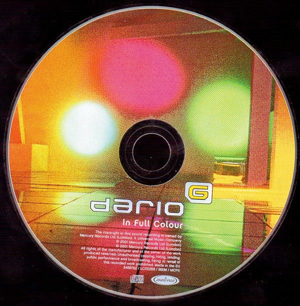 Dario G - In Full Colour (CD, Album) - Image 3