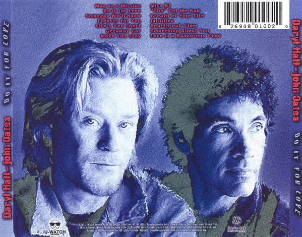 Daryl Hall & John Oates - Do It For Love (CD, Album) - Image 2