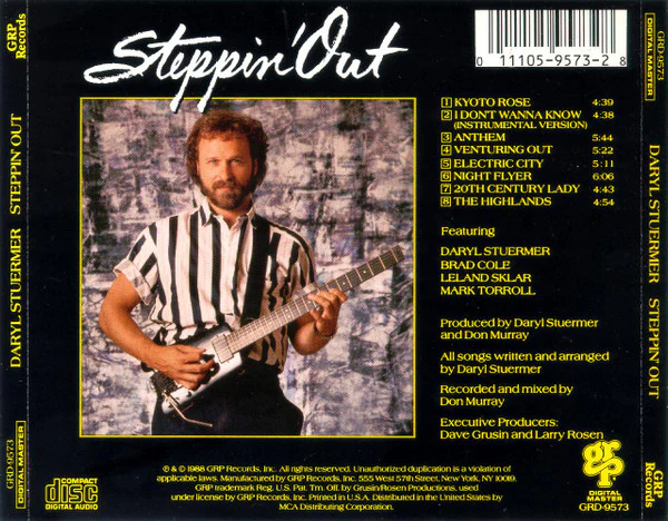 Daryl Stuermer - Steppin' Out (CD, Album) - Image 2