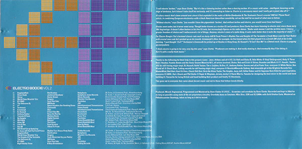 Dave Clarke - Electro Boogie Vol 2 - The Throwdown (CD, Comp, Mixed) - Image 4