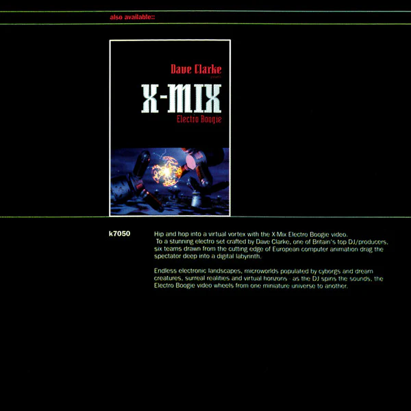 Dave Clarke - X-Mix - Electro Boogie (CD, Comp, Mixed) - Image 3