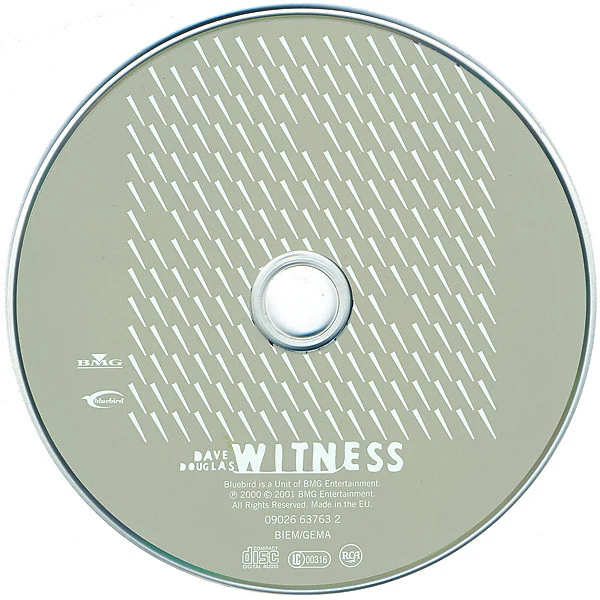 Dave Douglas - Witness (CD, Album) - Image 4