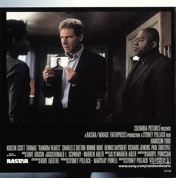 Dave Grusin - Random Hearts (Original Motion Picture Soundtrack) (CD, Album) - Image 2