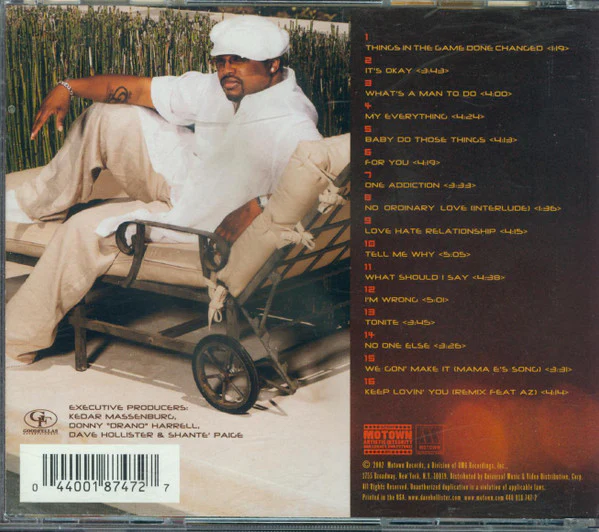 Dave Hollister - Things In The Game Done Changed (CD, Album) - Image 3